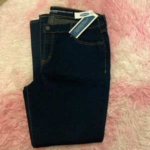 NWT dark blue skinny jeans